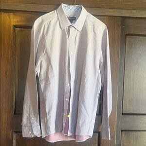 Men's Stylish Purple Checkered Shirt